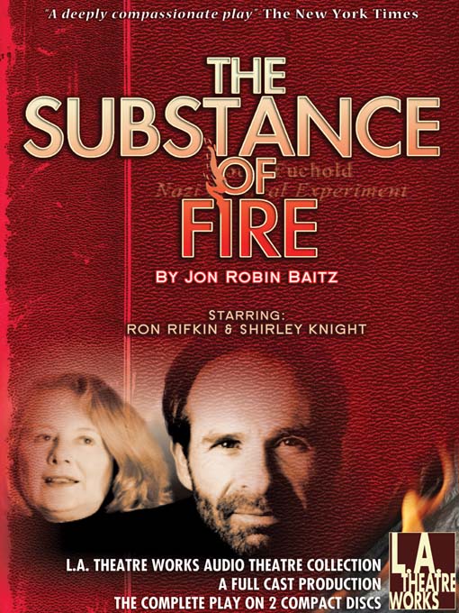 Title details for The Substance of Fire by Jon Robin Baitz - Available